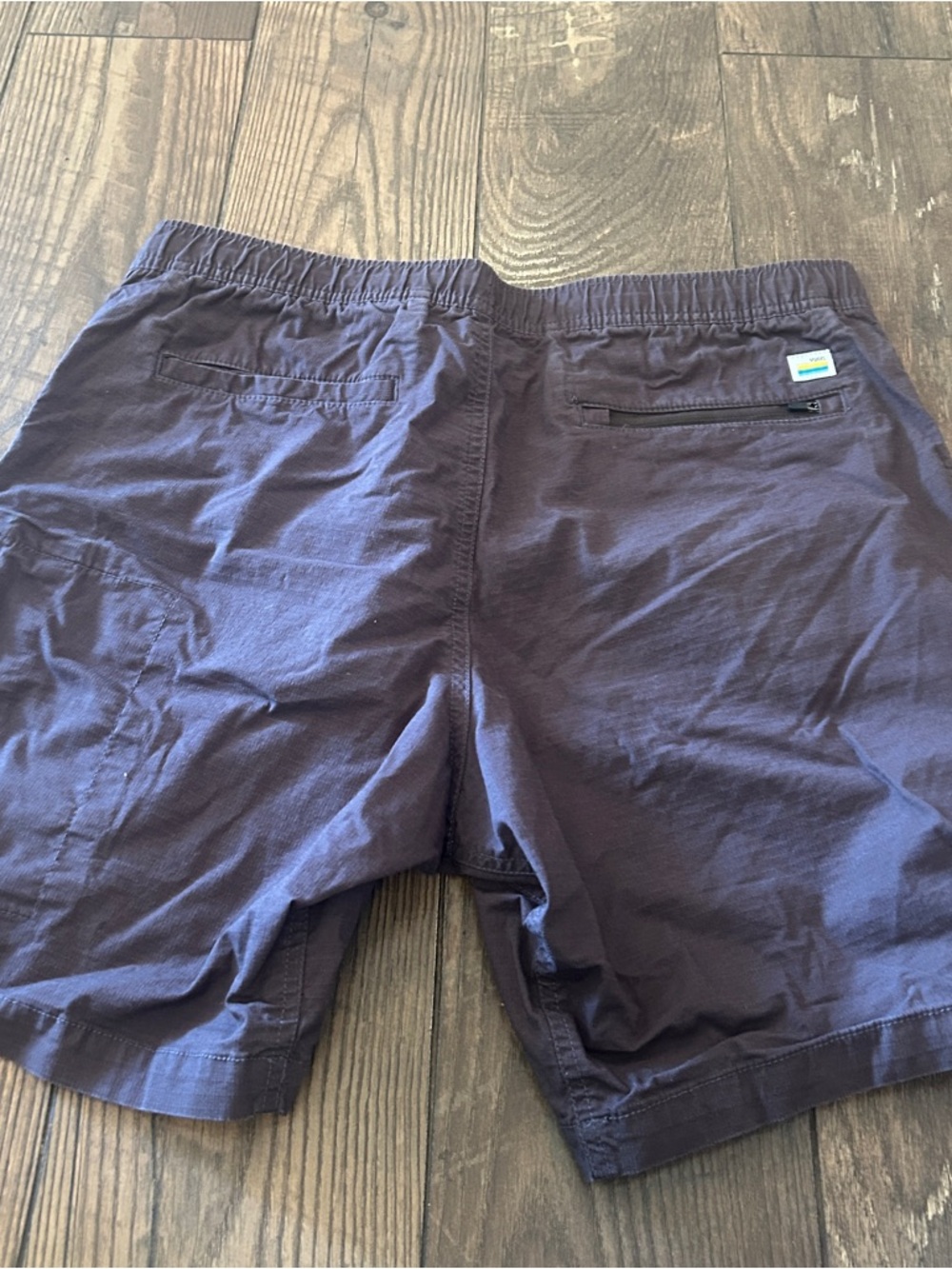 Vuori Men’s Brown Ripstop Shorts Drawstring Hiking V370 Size‎ Large - Picture 2 of 5